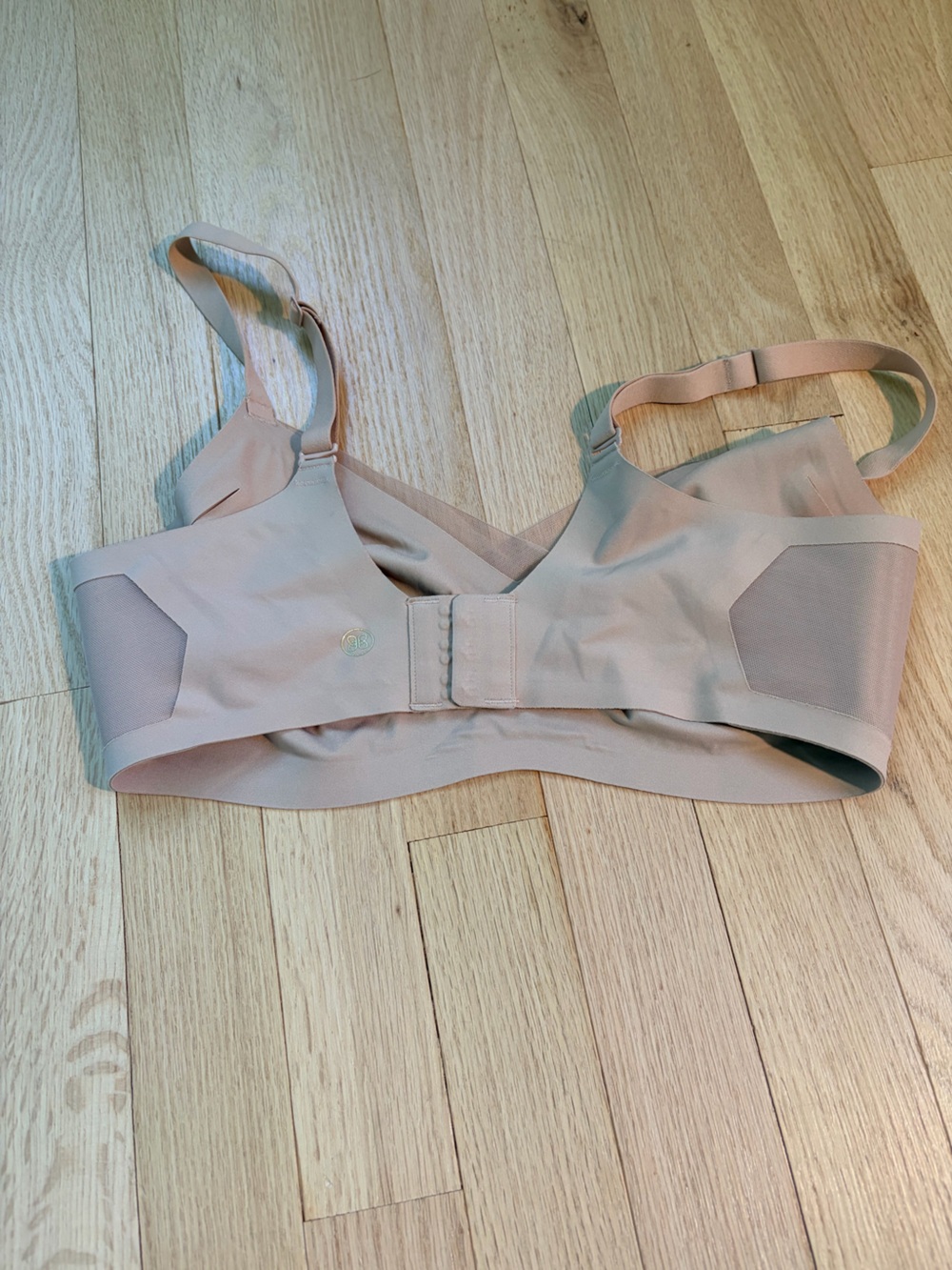 Honeylove LiftWear Wireless Bra Size Small Nude Beige Comfort Bra - Picture 2 of 4